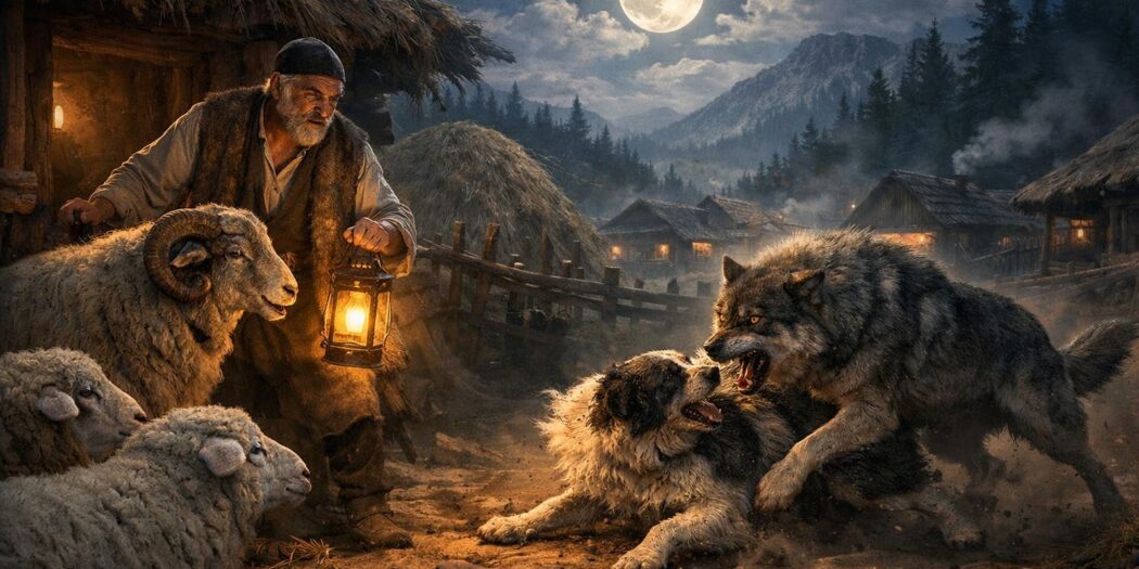 Овцете и кучето