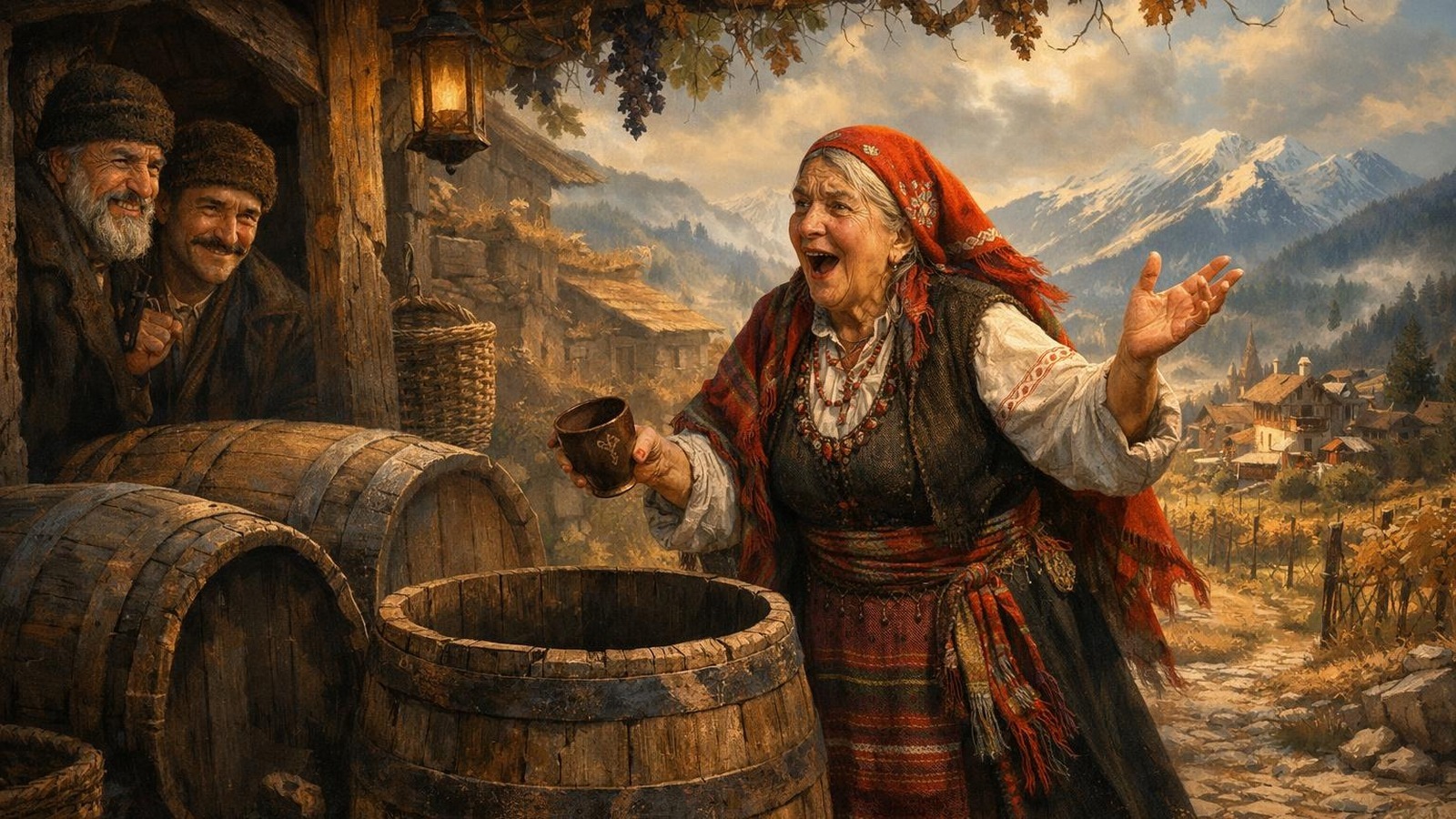 Баба Марта ту се смее, ту плаче