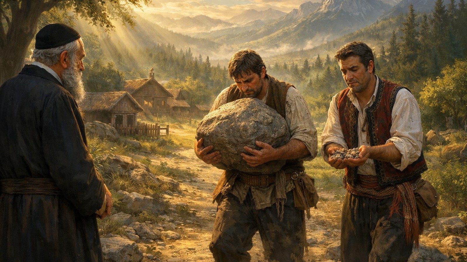 Малките камъчета и големите камъни