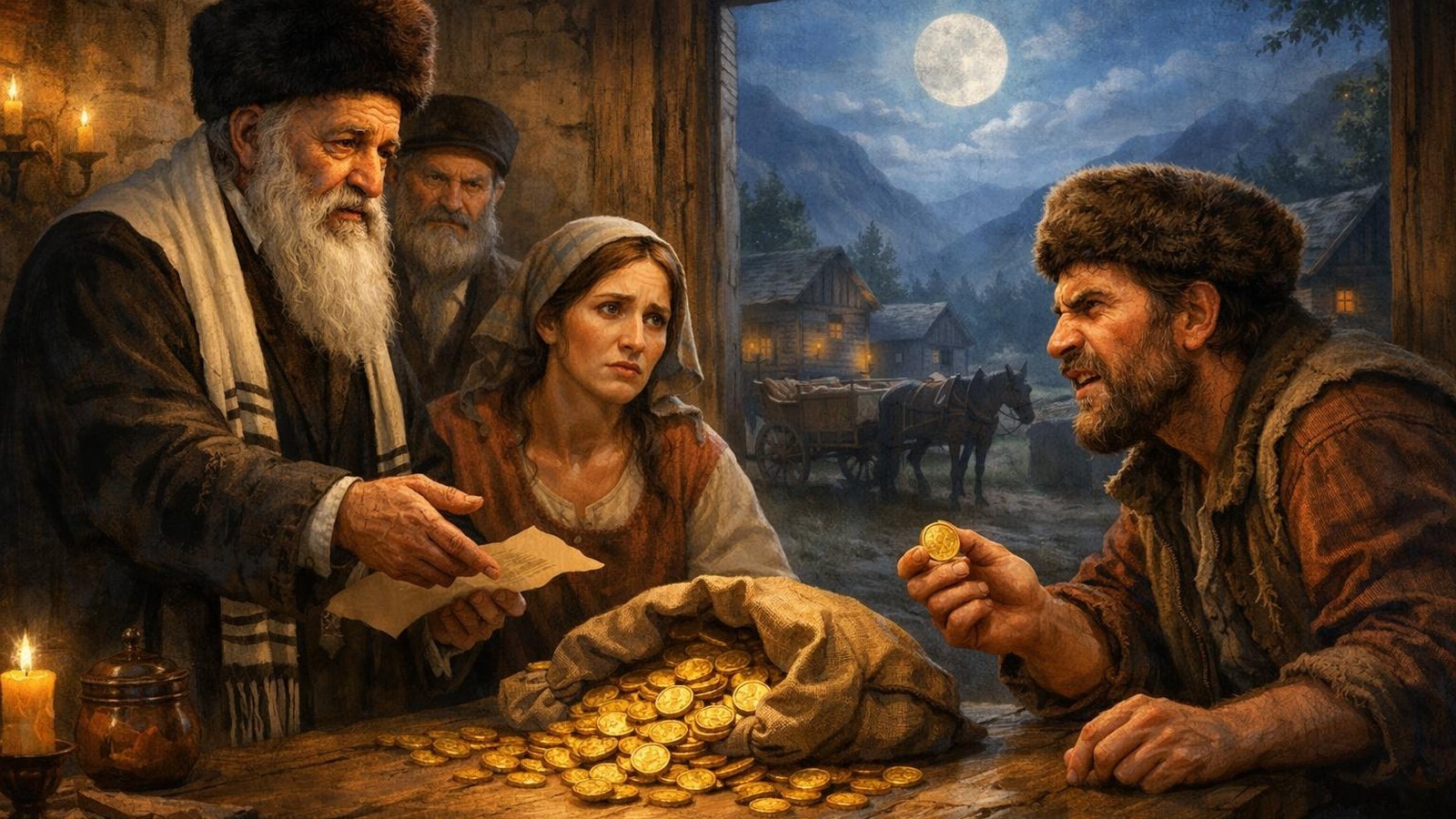 Златните монети и уговорката