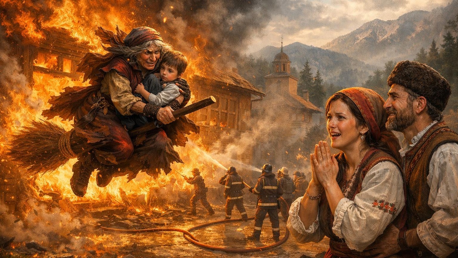 Преди и след пожара