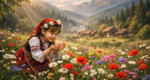 Цветна картичка