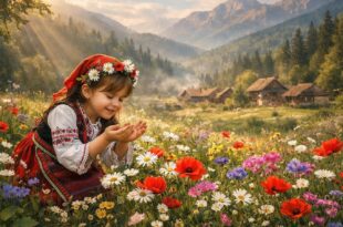 Цветна картичка