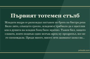 Първият тотемен стълб
