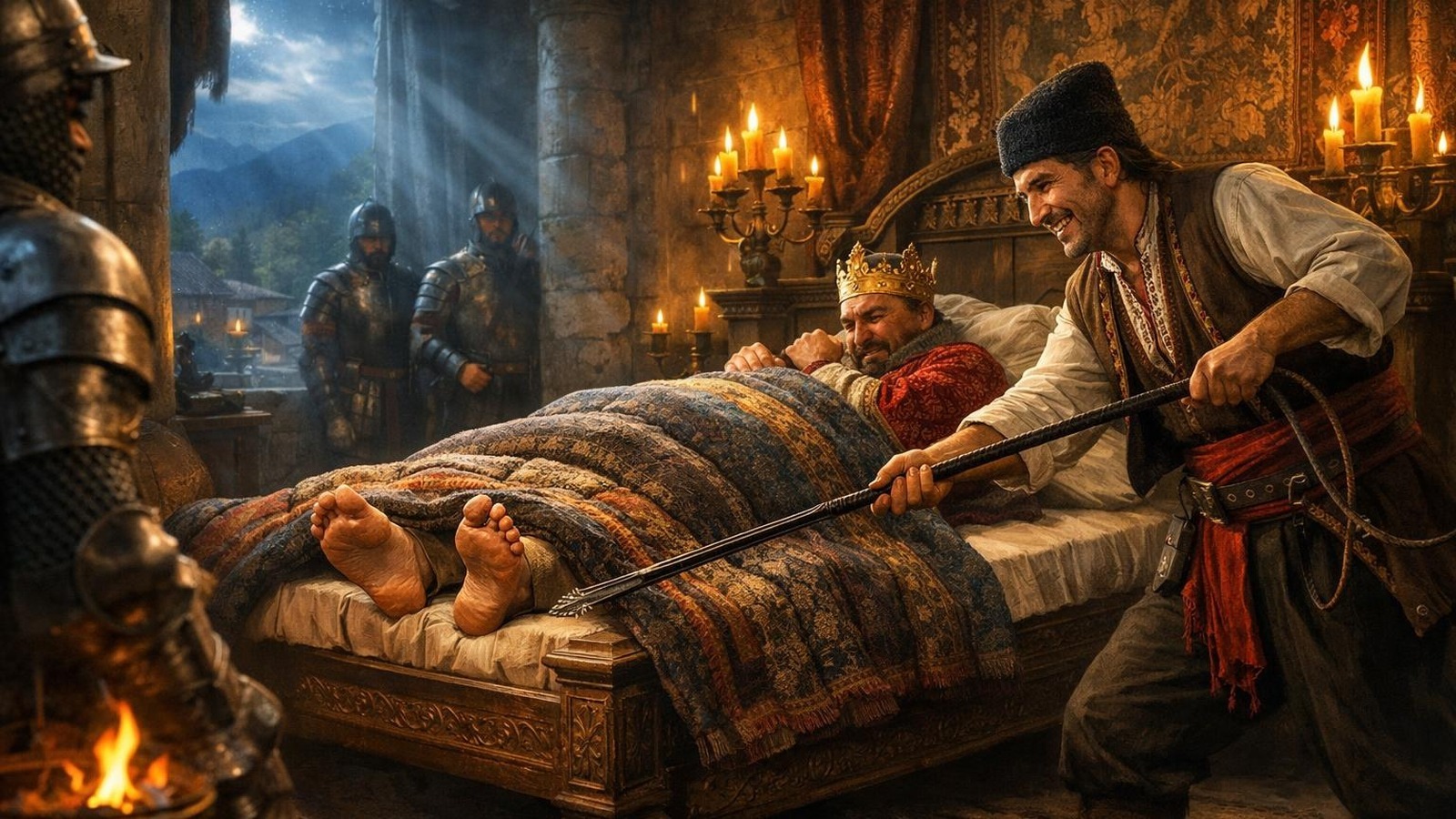 Простирай си краката според чергата