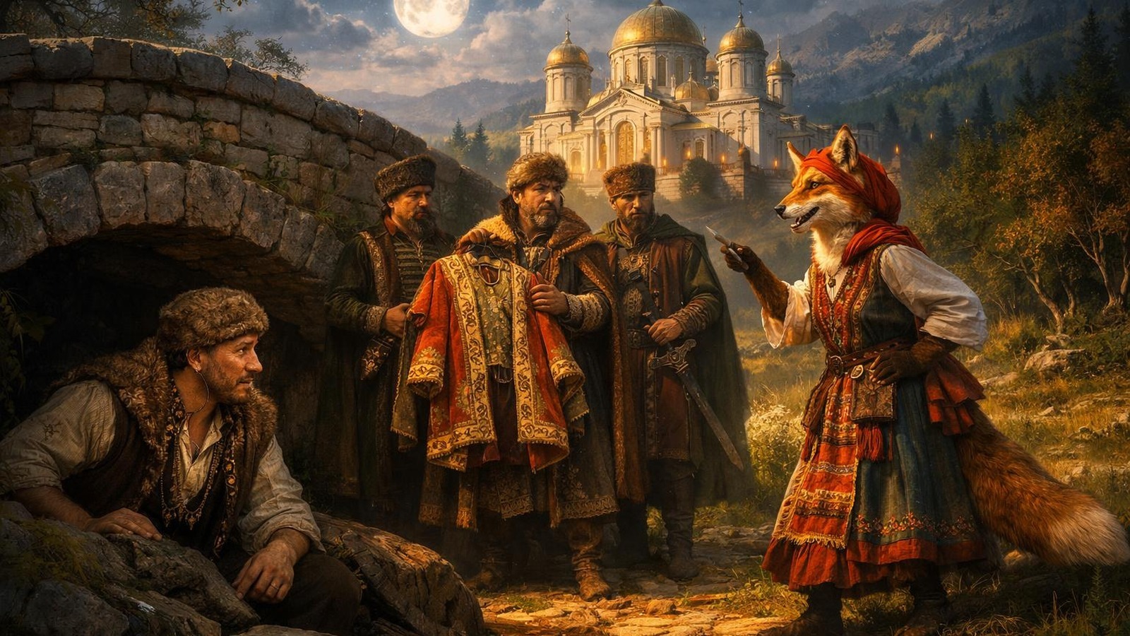 Лисицата и воденичарят